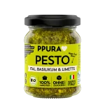 Bio Pesto Basilikum & Limette im Glas von PPURA, 120g