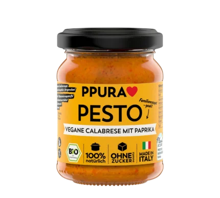 Bio Pesto Calabrese im Glas von PPURA, 120g