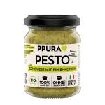 Bio Pesto Genovese mit Pinienkernen im Glas von PPURA, 120g