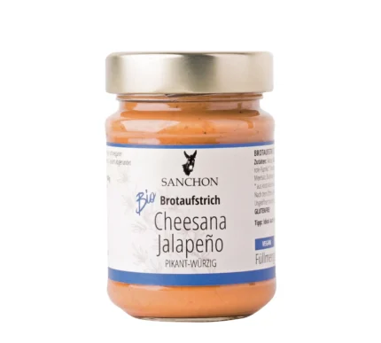 Bio Cheesana Jalapeno Brotaufstrich von Sanchon, 170g