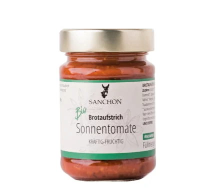 Bio Sonnentomate Brotaufstrich von Sanchon, 170g