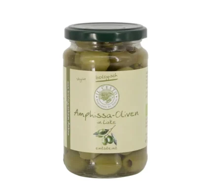 Bio-Amphissa-Oliven im 315g Glas von IlCesto