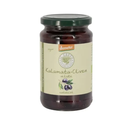 Bio-Kalamata-Oliven im 315g Glas von IlCesto