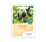 Bingenheimer Saatgut Tüte Aubergine De Barbartane Vorderseite