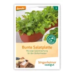 Bingenheimer Saatgut Tüte Bunte Salatplatte Vorderseite