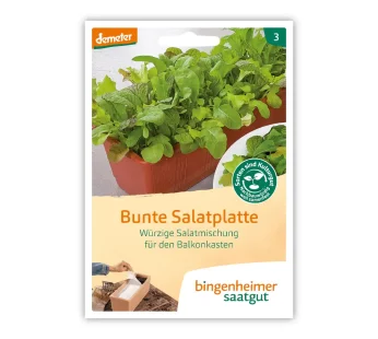 Bio Bunte Salatplatte – Bingenheimer Saatgut