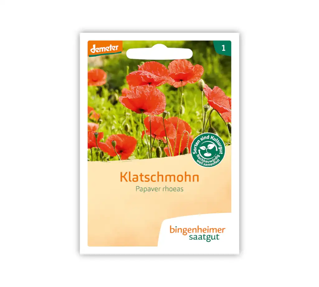 Bio Klatschmohn – Bingenheimer Saatgut