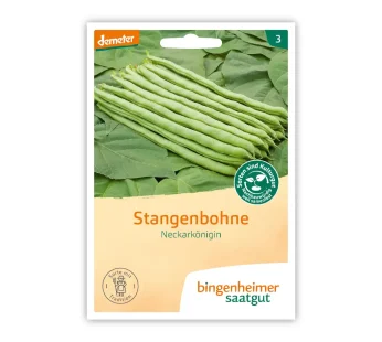 Bio Stangenbohne Neckarkönigin – Bingenheimer Saatgut