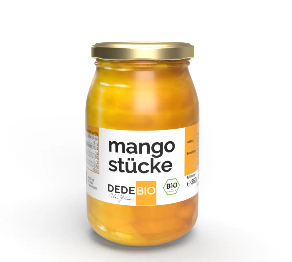 Bio Mangostücke, 350g