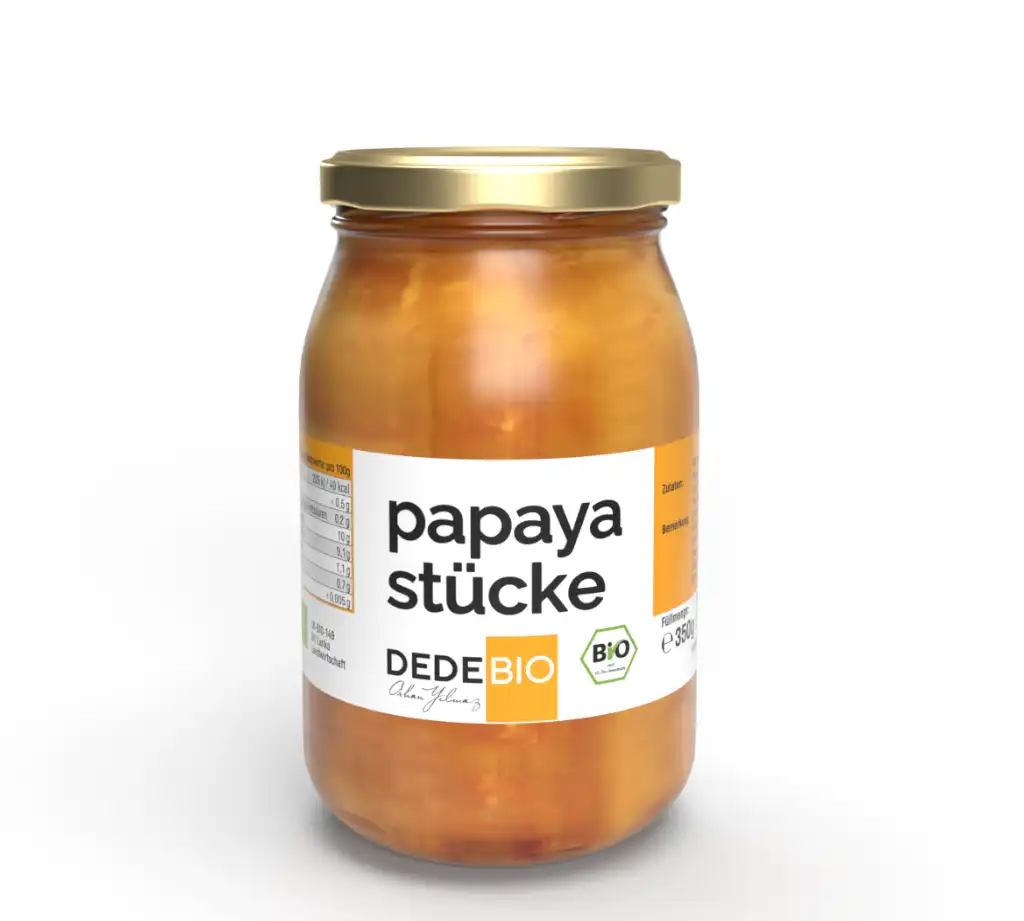 Bio Papayastücke, 350g