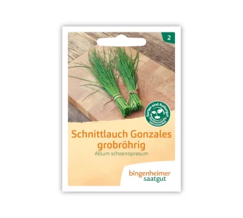 Bio Schnittlauch Gonzales (grobröhrig) – Bingenheimer Saatgut