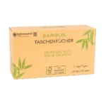 Bambus Taschentücher in der Spenderbox, 100 Stk Vorderseite