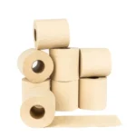 Bambus Toilettenpapier von pandoo. 8 Rollen á 200 Blatt. 3-lagiges Bambuspapier