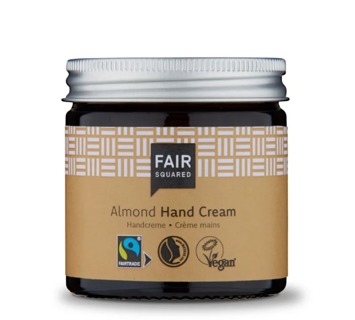 FairSquared Handcreme Almond im Pfandglas, 50ml