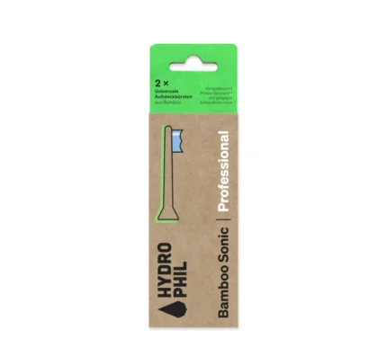 Hydrophil Bamboo Sonic Aufsteckköpfe Verpackung, 2er-Set