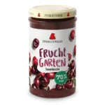 Bio Fruchtaufstrich FruchtGarten von Zwergenwiese Sauerkirsch, 225g Glas