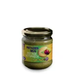 Bio Pistazienmus im 175g Glas von MONKI aus 100% Pistazien