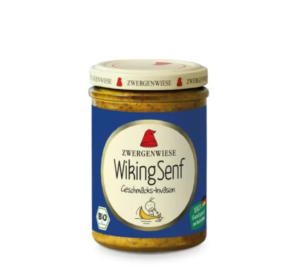 Bio Wiking Senf im Glas von Zwergenwiese, 160ml