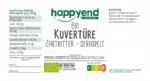 Bio Zartbitter Kuvertüre geraspelt – Bild 3