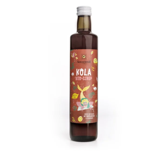 Bio Kola Sirup von Sonnentor in der 500ml-Flasche