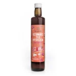 Bio Schwarzer Pfirisch-Eistee Sirup von Sonnentor in der 500ml-Flasche