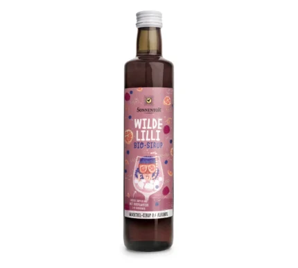 Bio Wilde Lilli Sirup von Sonnentor in der 500ml-Flasche