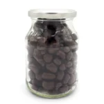 Bio Erdbeeren in dunkler Schokolade im 300g Pfandglas