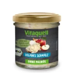 Bio veganes Schmalz ohne Palmöl von Vitaquell im 120g-Glas