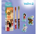Disney Vaiana 2 Übersicht Set Bambus-Zahnbürsten für Kinder