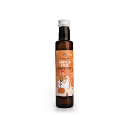 Bio Pumpkin Spice Sirup von Sonnentor in der 250ml-Flasche