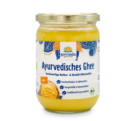 Bio Ayurvedisches Ghee von Govinda im 420g Glas