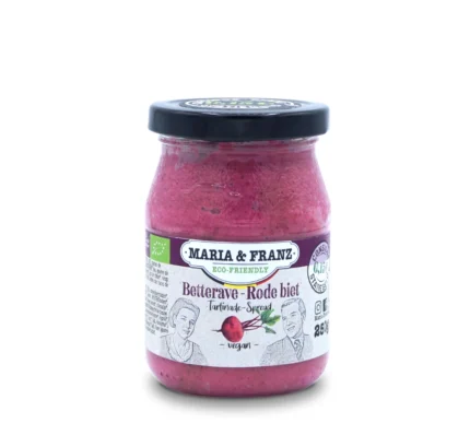 Bio Brotaufstrich Rote Bete im Pfandglas von Maria&Franz, 250g
