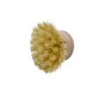 44mm Wechselkopf aus Buchenholz und Agavenborsten für die Spülbürste mit Wechselkopf - Seitenansicht