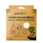 pandoo Baschminkpads aus Baumwolle mit Aud´fbewahrungsbeutel, 10 Stk