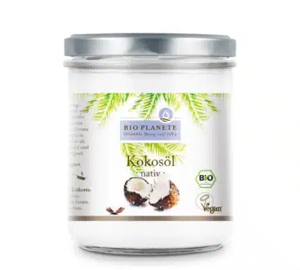 Bio Kokosöl nativ im 400ml-Glas von Bio Planete